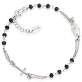 Rosary Bracelet in Sterling Silver