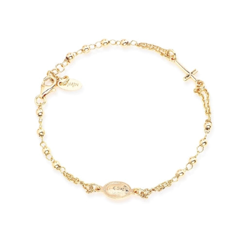 Rosary Bracelet in Sterling Silver