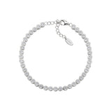 Zirconia Tennis Bracelet in Sterling Silver