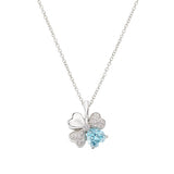 Quadricuore Magnetic Necklace in Sterling Silver