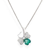 Quadricuore Magnetic Necklace in Sterling Silver