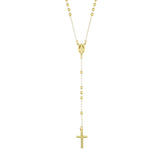 Rosary Necklace in Sterling Silver