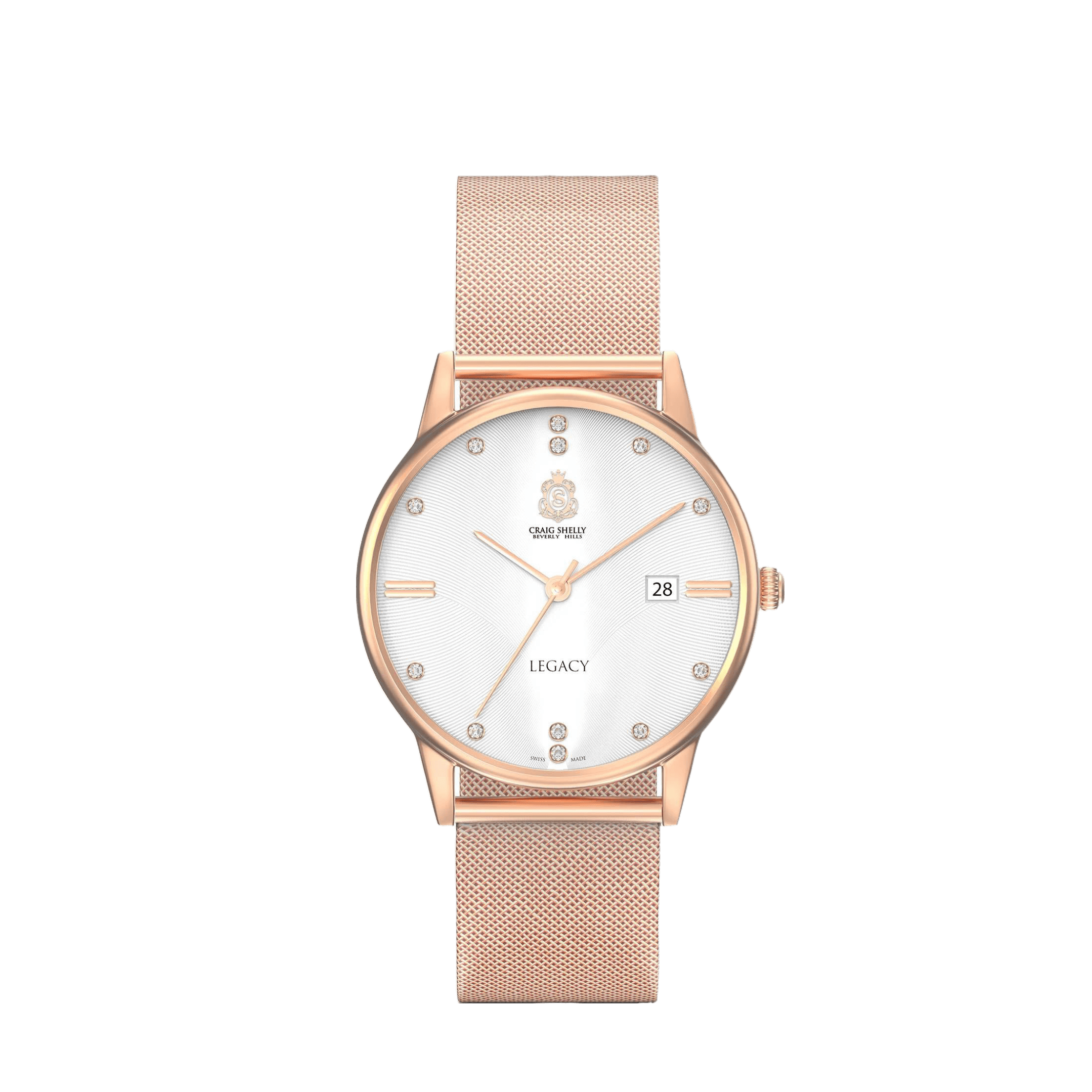 時計 knot SEASON LIMITED MODEL ROSEGOLD GREEN GC Women's Watch Yellow Gold Tone Case Green Dial Quartz